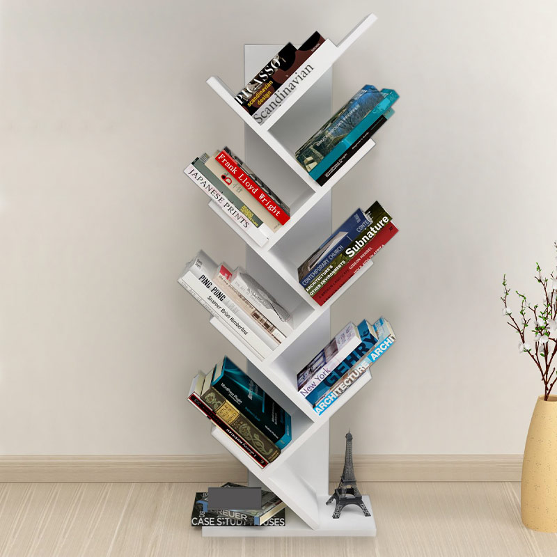 Βιβλιοθήκη μελαμίνης Milton Megapap χρώμα λευκό 44x22x121εκ. Βιβλιοθήκη μελαμίνης Milton Megapap χρώμα λευκό 44x22x121εκ.