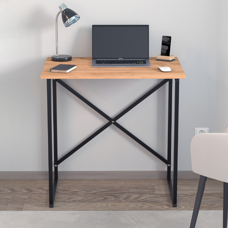 Γραφείο εργασίας Verne Megapap χρώμα pine oak 75x52x73,8εκ. Γραφείο εργασίας Verne Megapap χρώμα pine oak 75x52x73,8εκ.