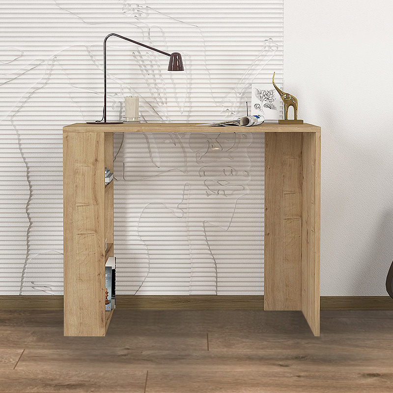 Γραφείο εργασίας Netenia Megapap από μελαμίνη χρώμα sapphire oak 90x40x74εκ. Γραφείο εργασίας Netenia Megapap από μελαμίνη χρώμα sapphire oak 90x40x74εκ.