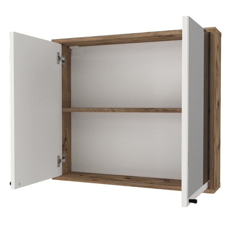 Καθρέπτης μπάνιου Lilian Μegapap χρώμα atlantic pine 75×14,6×65εκ. Καθρέπτης μπάνιου Lilian Μegapap χρώμα atlantic pine 75×14,6×65εκ.
