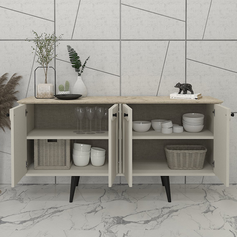 Μπουφές Sevilla Megapap χρώμα sandstone – travertine 150×44,6×72,2εκ. Μπουφές Sevilla Megapap χρώμα sandstone – travertine 150×44,6×72,2εκ.