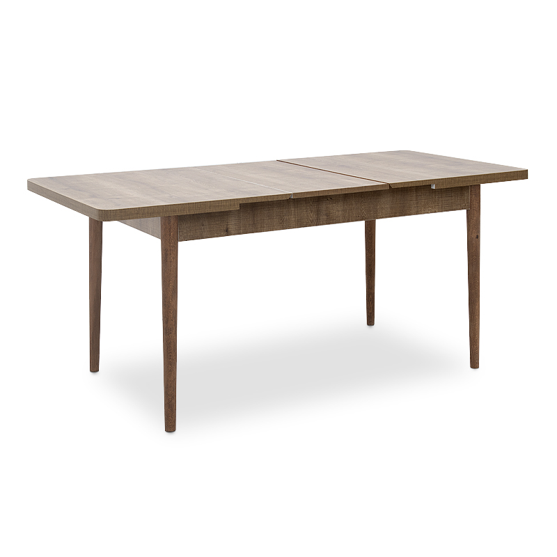 Τραπέζι Bruno Megapap επεκτεινόμενο από MDF/ ξύλο χρώμα ανοιχτό καρυδί 130/168x80x77εκ. Τραπέζι Bruno Megapap επεκτεινόμενο από MDF/ ξύλο χρώμα ανοιχτό καρυδί 130/168x80x77εκ.