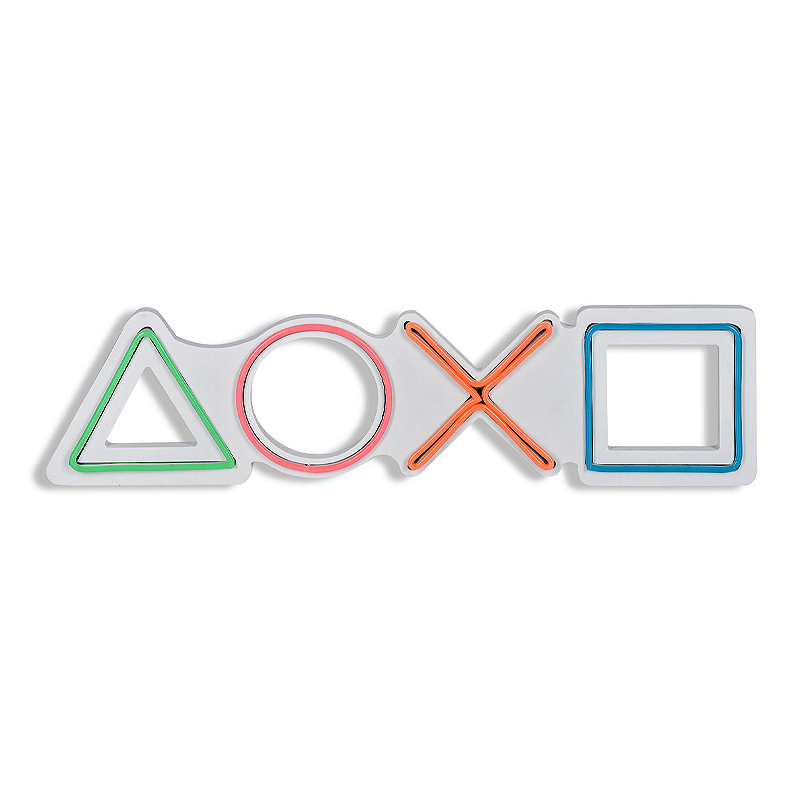Φωτιστικό LED Neon “Playstation” Megapap πολύχρωμο 57x2x15εκ.