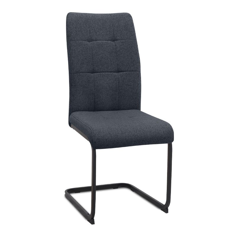 Σετ τραπεζαρία 5τμχ Ixne - Ruxo Intrahome χρώμα sencron black - ανθρακί 125x72x74εκ. intrahome-1352348