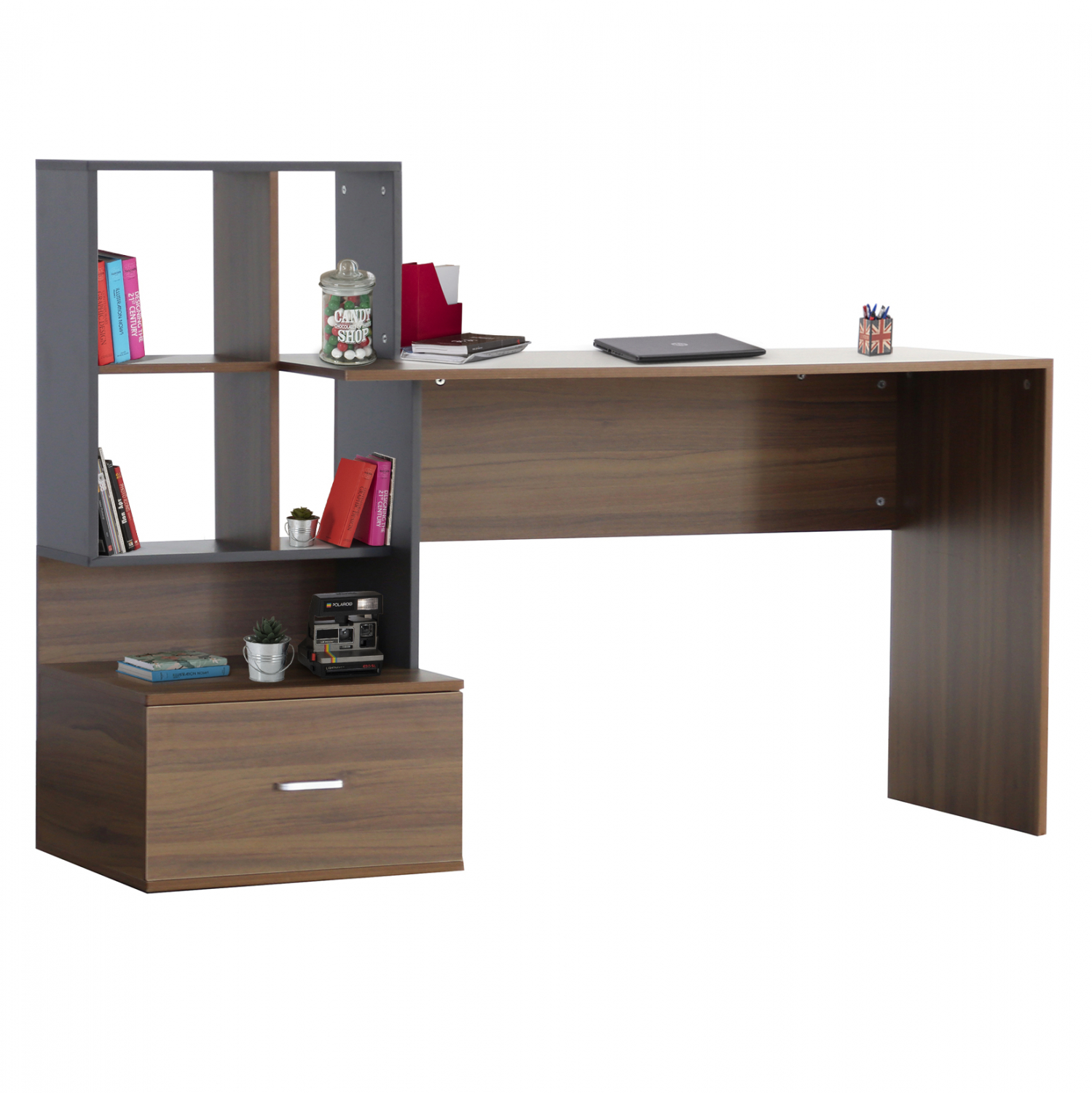 Intrahome ΓΡΑΦΕΙΟ ΜΕΛΑΜΙΝΗΣ ΜΕ ΒΙΒΛΙΟΘΗΚΗ SYNDYCASABLANCA .02 ΛΕΥΚΟ PIECASABLANCALTCASABLANCAIERMIVRY-SUR-SEINEICASABLANCALTCASABLANCAIZKUCASABLANCALCASABLANCA_LUMPURURG 149x48x105Y εκ. intraho-1644125