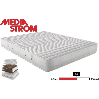 Media Strom Στρώμα Ύπνου Διπλό Ορθοπεδικό MEDIA STROM MASTER 4G 180x190x23 (Πλάτος 172-180 cm) +2 Μαξιλάρια Δώρο BEST-master 4g 172-1801 Media Strom Στρώμα Ύπνου Διπλό Ορθοπεδικό MEDIA STROM MASTER 4G 180x190x23 (Πλάτος 172-180 cm) +2 Μαξιλάρια Δώρο BEST-master 4g 172-1801