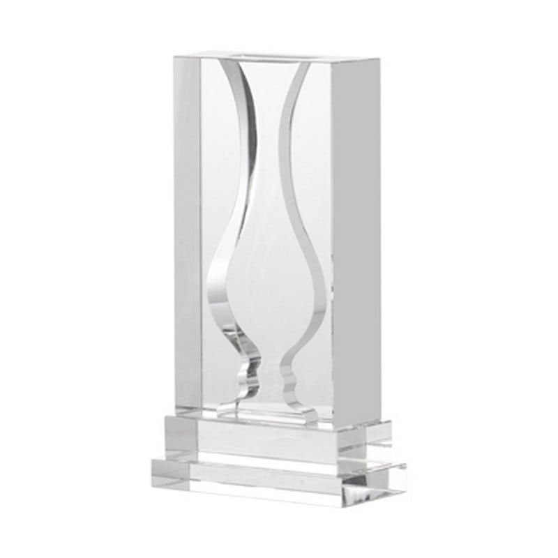 Artekko Niog Κρυστάλλινο Διάφανο Ανθοδοχείο (16x8x30) Artekko HD77346