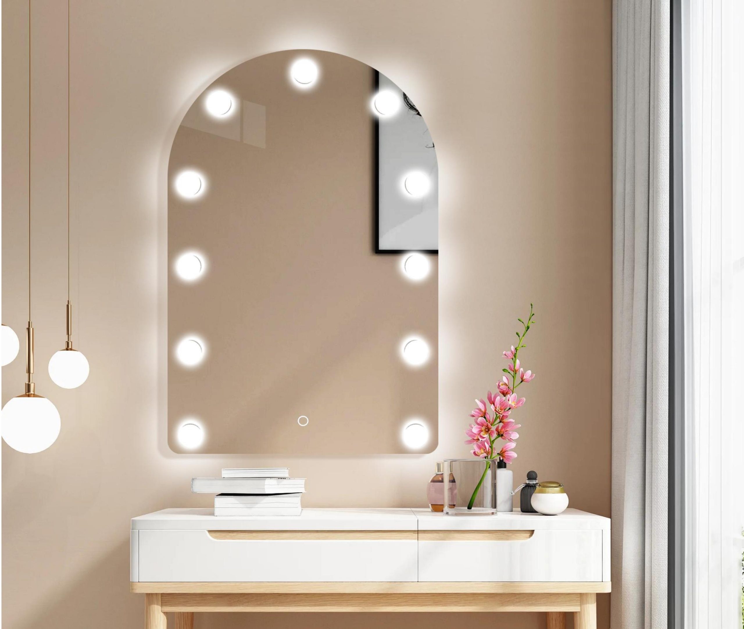 Καθρέφτης LED Make Up HF-01 70x110cm κωδ. 0762-HF-01