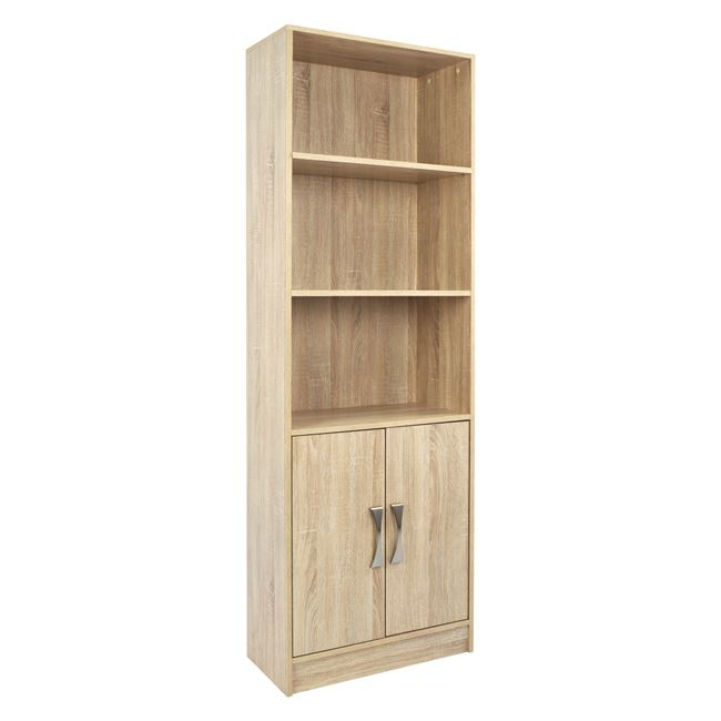 ΒΙΒΛΙΟΘΗΚΗ ΜΕΛΑΜΙΝΗΣ ENSLEY HM2027.03 SONAMA ΜΕ ΧΕΡΟΥΛΙ 60x30x180εκ ΒΙΒΛΙΟΘΗΚΗ ΜΕΛΑΜΙΝΗΣ ENSLEY HM2027.03 SONAMA ΜΕ ΧΕΡΟΥΛΙ 60x30x180εκ