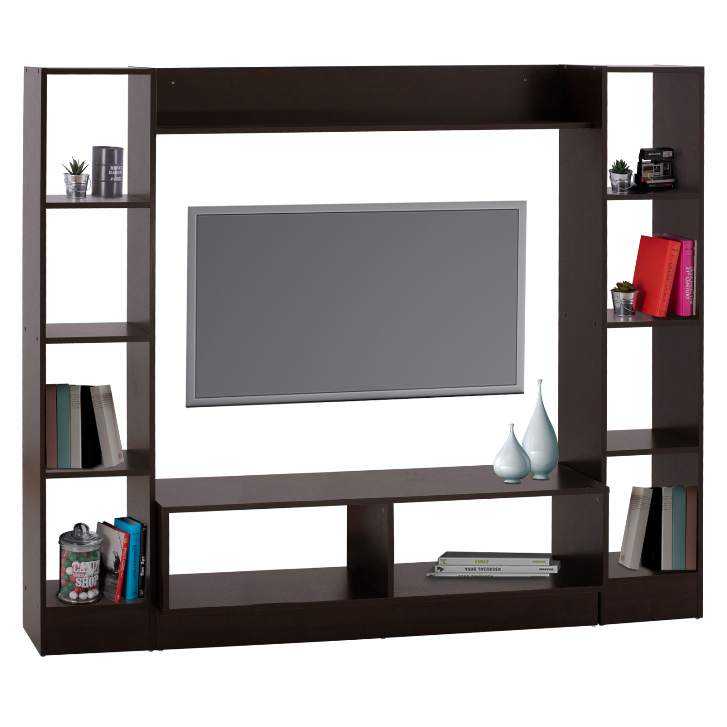 ΣΥΝΘΕΣΗ ΤΗΛΕΟΡΑΣΗΣ JAZMIN HM2255.01 WENGE 181×29,5×145 εκ. ΣΥΝΘΕΣΗ ΤΗΛΕΟΡΑΣΗΣ JAZMIN HM2255.01 WENGE 181×29,5×145 εκ.