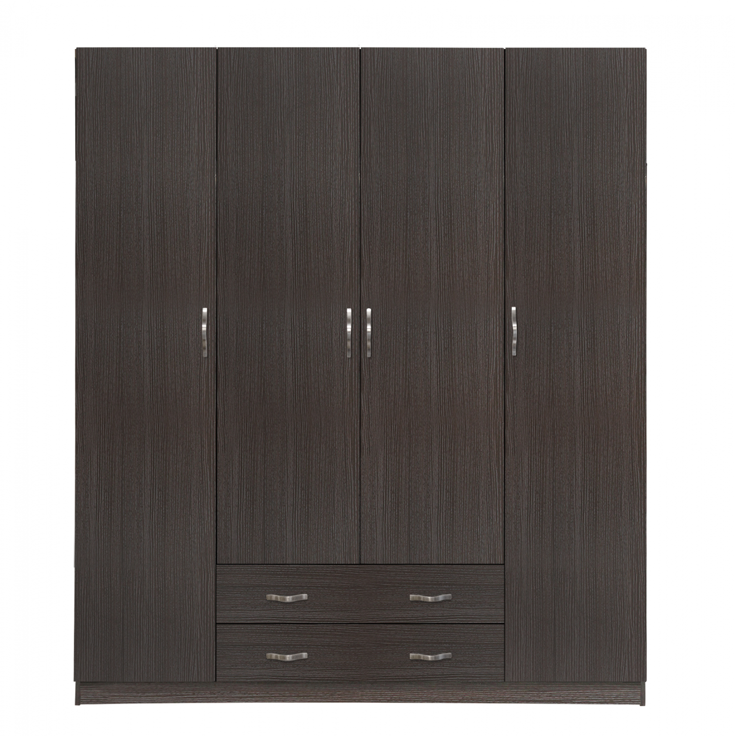 ΝΤΟΥΛΑΠΑ 4ΦΥΛΛΗ ΜΕ 2 ΣΥΡΤΑΡΙΑ AZALEA 200×55.5×180Υ εκ. HM353.01 ZEBRANO