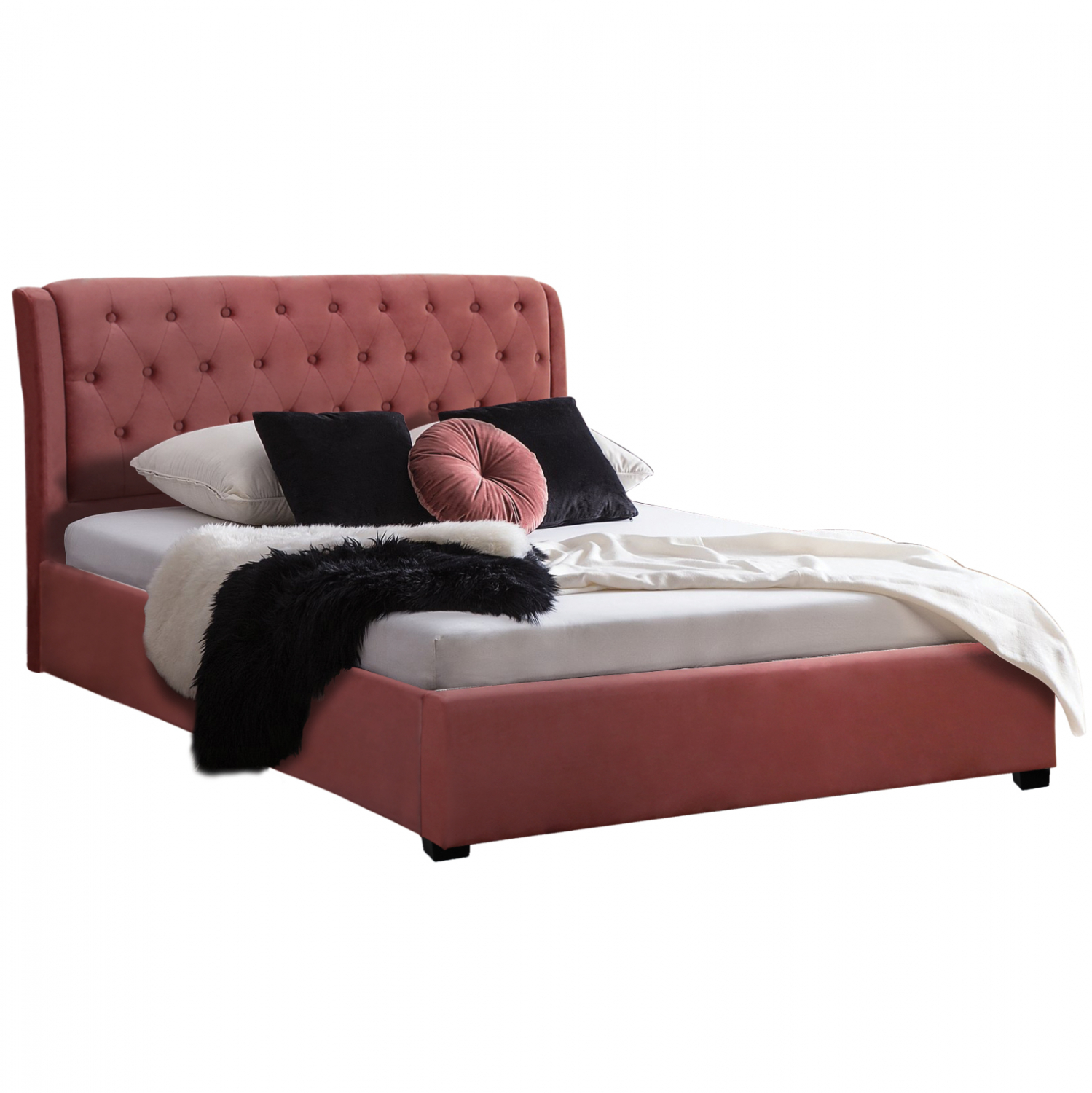ΚΡΕΒΑΤΙ ODALYS 150X200 ΒΕΛΟΥΔΟ ΥΦΑΣΜΑ ΣΑΠΙΟ ΜΗΛΟ HM549.12 164x223x100 εκ. ΚΡΕΒΑΤΙ ODALYS 150X200 ΒΕΛΟΥΔΟ ΥΦΑΣΜΑ ΣΑΠΙΟ ΜΗΛΟ HM549.12 164x223x100 εκ.