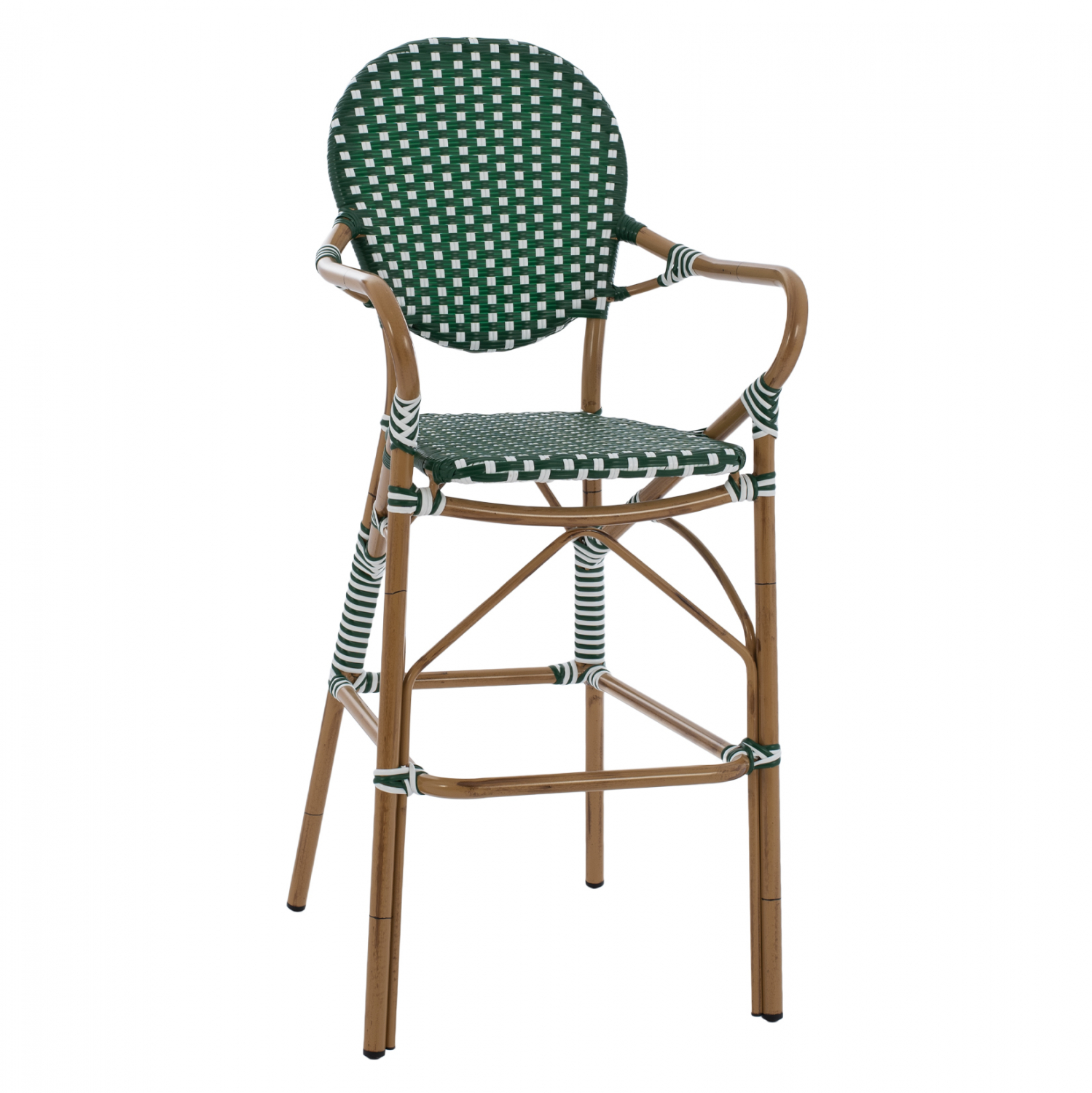 ΣΚΑΜΠΟ ΑΛΟΥΜΙΝΙΟΥ BAMBOO LOOK ΜΕ WICKER ΠΡΑΣΙΝΟ ΛΕΥΚΟ HM5794.01 56x60x126 εκ. ΣΚΑΜΠΟ ΑΛΟΥΜΙΝΙΟΥ BAMBOO LOOK ΜΕ WICKER ΠΡΑΣΙΝΟ ΛΕΥΚΟ HM5794.01 56x60x126 εκ.