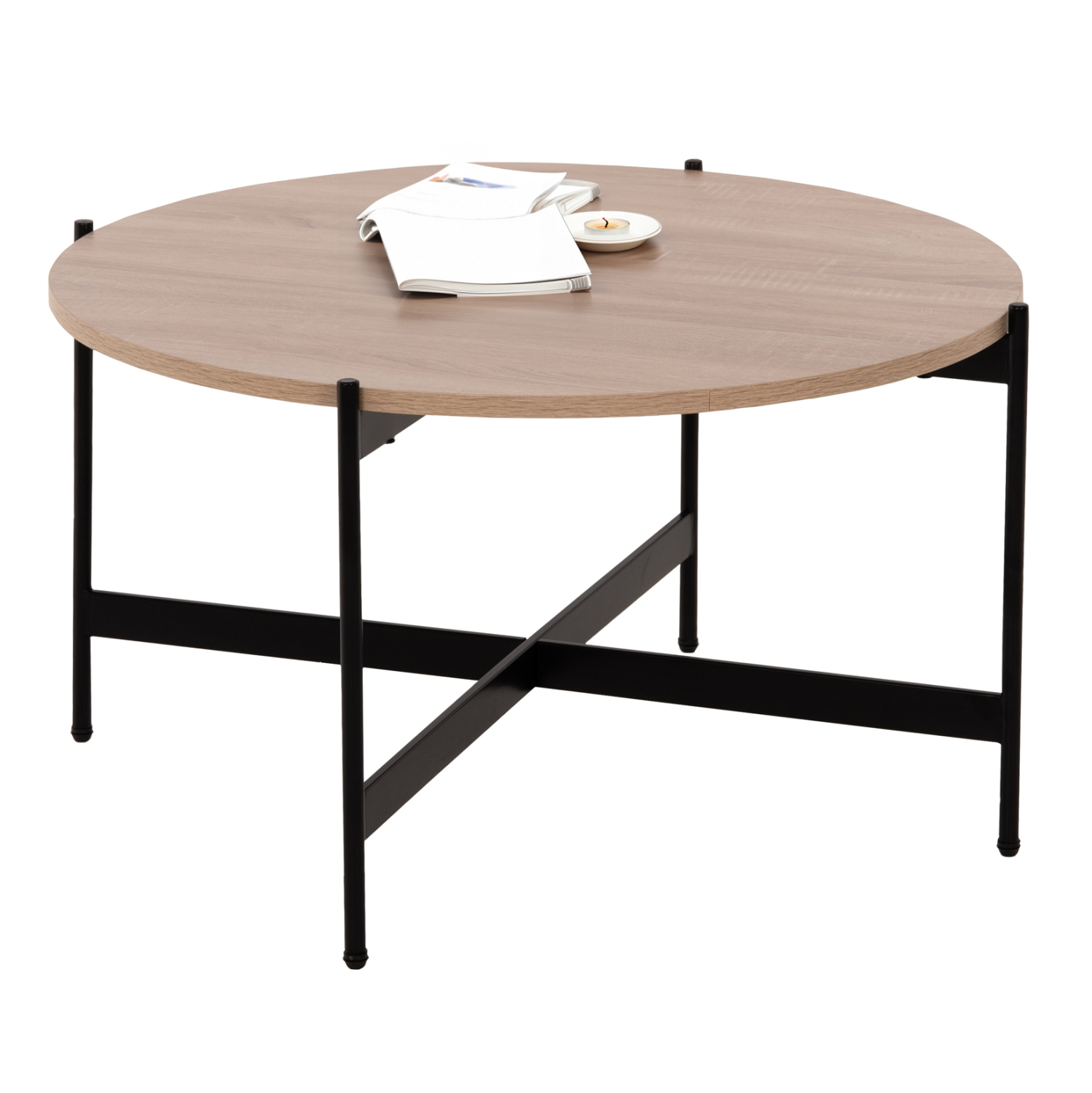 ΤΡΑΠΕΖΙ ΣΑΛΟΝΙΟΥ HM9588.03 MDF ΣΟΝΑΜΑ-ΜΑΥΡΗ ΜΕΤΑΛΛΙΚΗ ΒΑΣΗ Φ80×45Υεκ. ΤΡΑΠΕΖΙ ΣΑΛΟΝΙΟΥ HM9588.03 MDF ΣΟΝΑΜΑ-ΜΑΥΡΗ ΜΕΤΑΛΛΙΚΗ ΒΑΣΗ Φ80×45Υεκ.