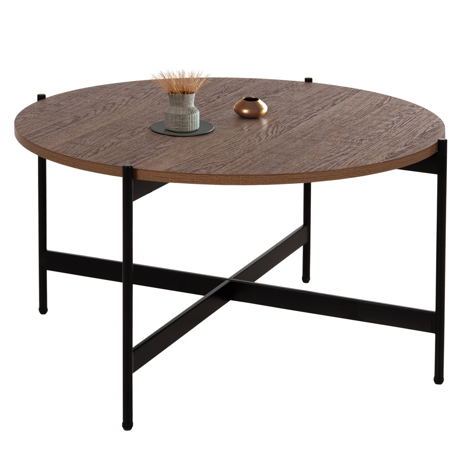 ΤΡΑΠΕΖΙ ΣΑΛΟΝΙΟΥ HM9588.04 MDF ΚΑΡΥΔΙ-ΜΑΥΡΗ ΜΕΤΑΛΛΙΚΗ ΒΑΣΗ Φ80×45Υεκ. ΤΡΑΠΕΖΙ ΣΑΛΟΝΙΟΥ HM9588.04 MDF ΚΑΡΥΔΙ-ΜΑΥΡΗ ΜΕΤΑΛΛΙΚΗ ΒΑΣΗ Φ80×45Υεκ.