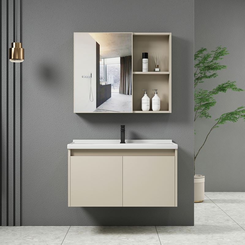 WOODWELL ΕΝ100,2IDEA-1 Set Έπιπλο Κρεμαστό Μπάνιου Cream, Καθρέπτης + Πάγκος με Νιπτήρα και Μπαταρία Up:55x11x60cm Down:60x47x45cm ΕΝ100,2 WOODWELL ΕΝ100,2IDEA-1 Set Έπιπλο Κρεμαστό Μπάνιου Cream, Καθρέπτης + Πάγκος με Νιπτήρα και Μπαταρία Up:55x11x60cm Down:60x47x45cm ΕΝ100,2