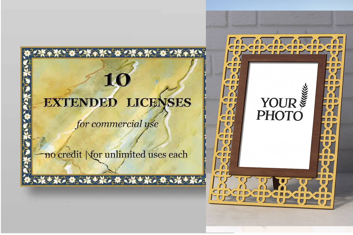 Εικόνα Ορθοδοξίας Πολυτελείας  με  σχεδιο Σταυρούς μαζι με  Βάση σε  8 χρώματα με περίγραμμα χρυσό σε ξύλο Plywood (Πλακάζ)   με  βάση Πακέτο 10 εκτεταμένων εμπορικών αδειών για εμπορική χρήση ψηφιακών εικόνων - Απεριόριστες εκτυπώσεις/χρήσεις| Πακέτο με