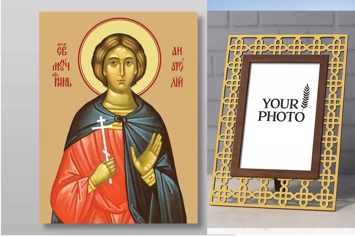 Εικόνα Ορθοδοξίας Πολυτελείας  με  σχεδιο Σταυρούς μαζι με  Βάση σε  8 χρώματα με περίγραμμα χρυσό σε ξύλο Plywood (Πλακάζ)   με  βάση Ανατόλι μάρτυρας Χειροποίητη Ελληνορθόδοξη , Κρεμαστή πλάκα βυζαντινής τέχνης, χριστιανική τέχνη Διάσταση 40x30 cm (15,8