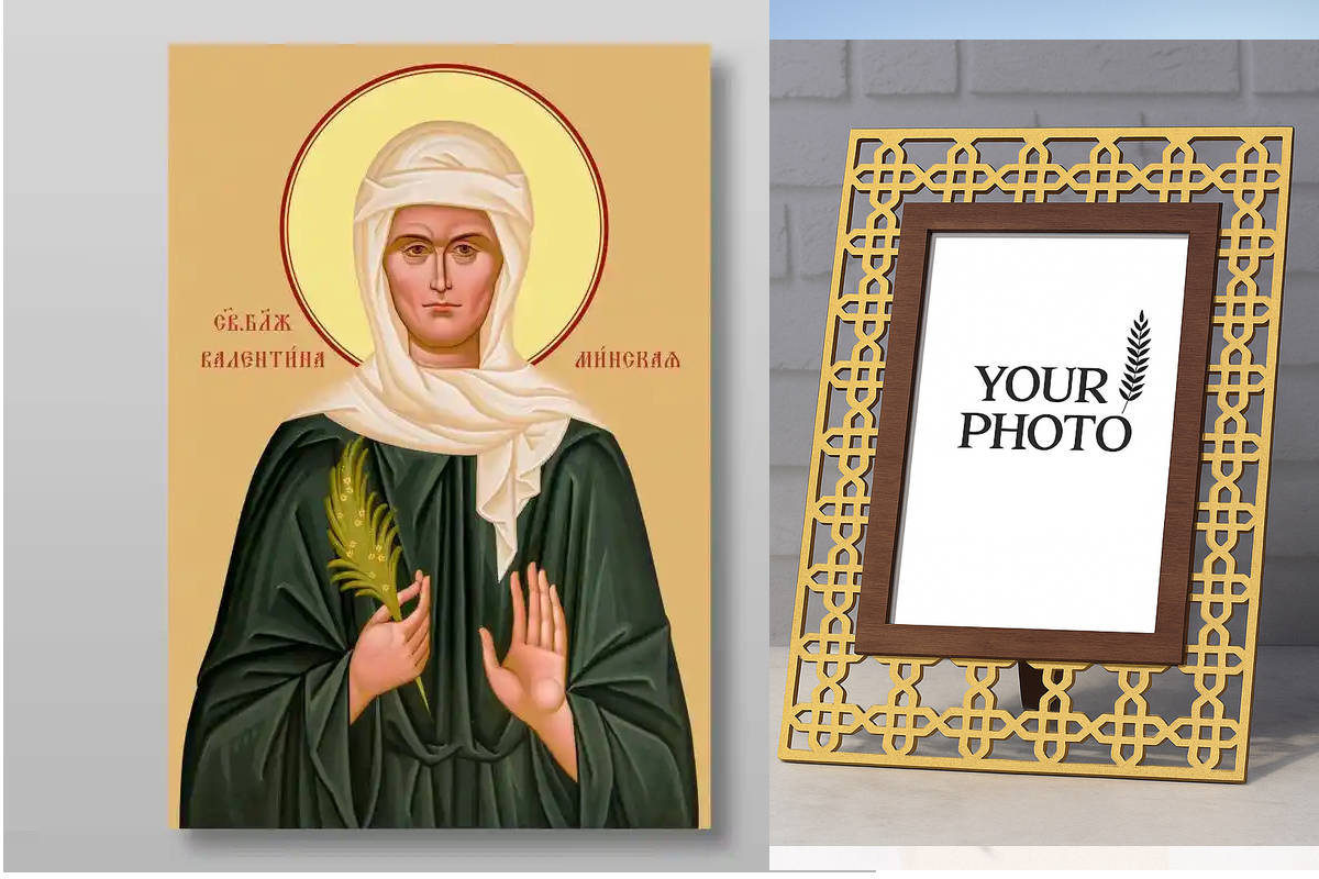 Εικόνα Ορθοδοξίας Πολυτελείας  με  σχεδιο Σταυρούς μαζι με  Βάση σε  8 χρώματα με περίγραμμα χρυσό σε ξύλο Plywood (Πλακάζ)   με  βάση Valentina Minskaya δίκαιη, Χειροποίητη Ελληνορθόδοξη , Κρεμαστή πλάκα βυζαντινής τέχνης, χριστιανική τέχνη Διάσταση 10x7