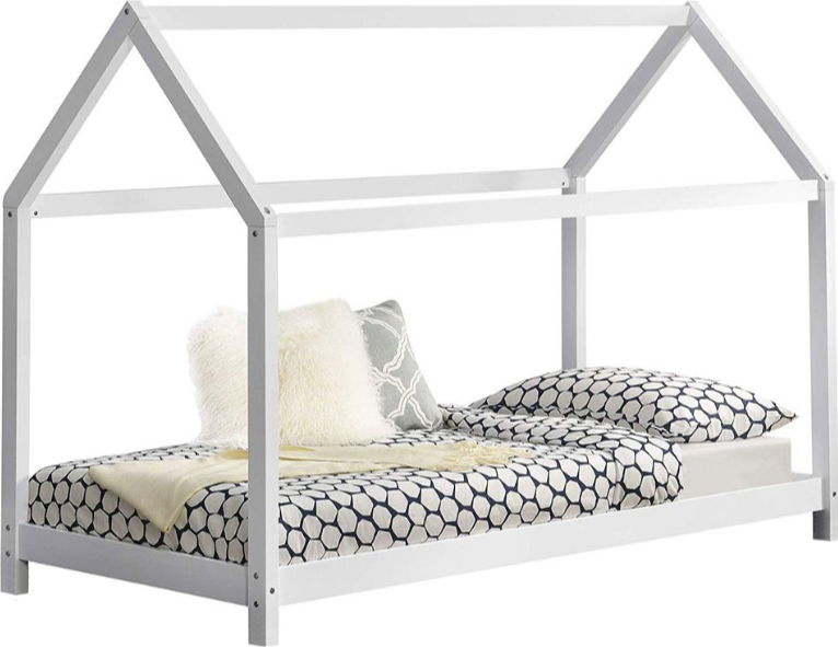 Κρεβάτι παιδικό Layla-Leuko Mήκος 98.0 Βάθος 206.0 Ύψος 142.0 161473479