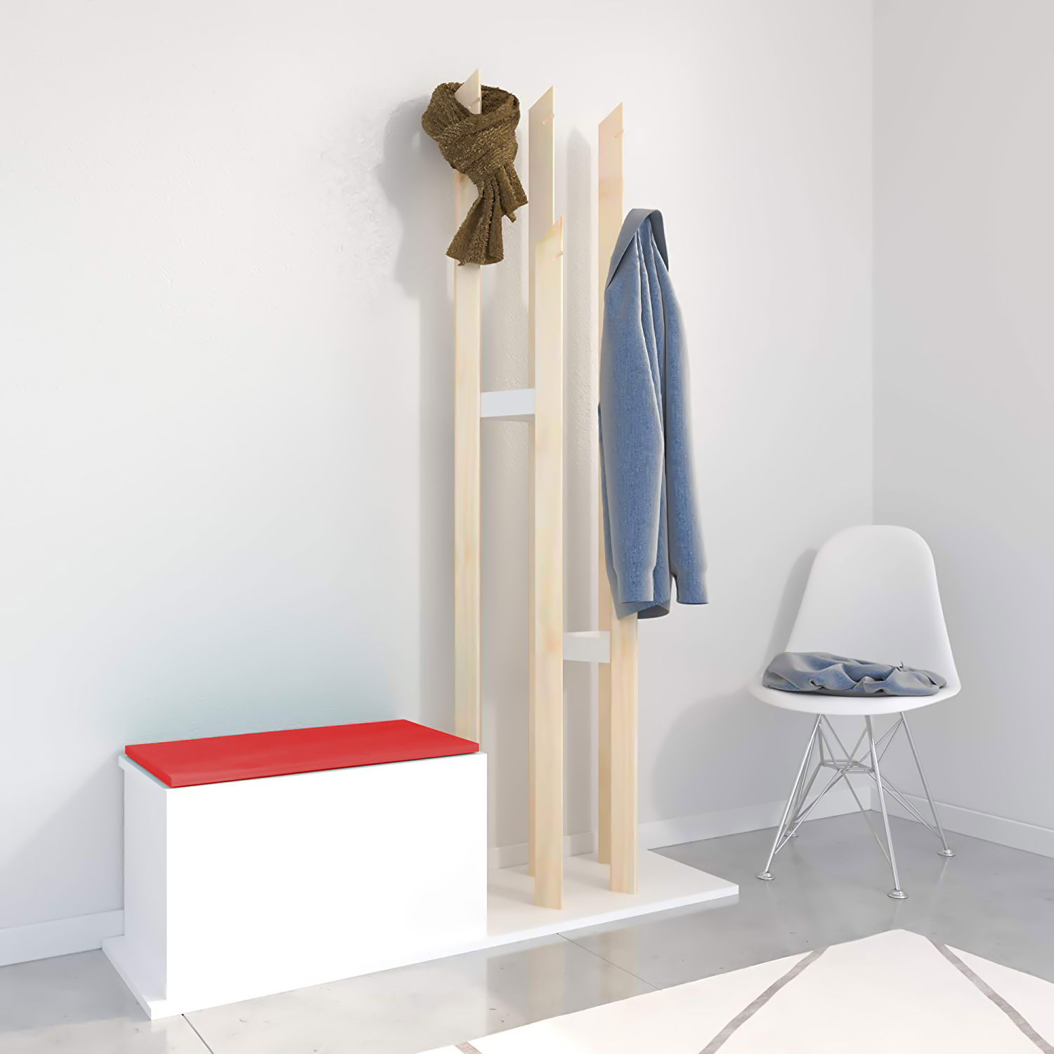 Έπιπλο εισόδου Katana Mήκος 120.0 Βάθος 36.0 Ύψος 168.0 161946069