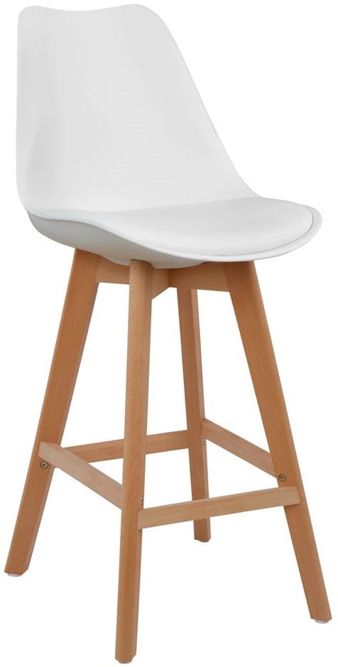 Σκαμπό μπαρ Fiona-Leuko Mήκος 47.5 Βάθος 57.0 Ύψος 104.5 162642389