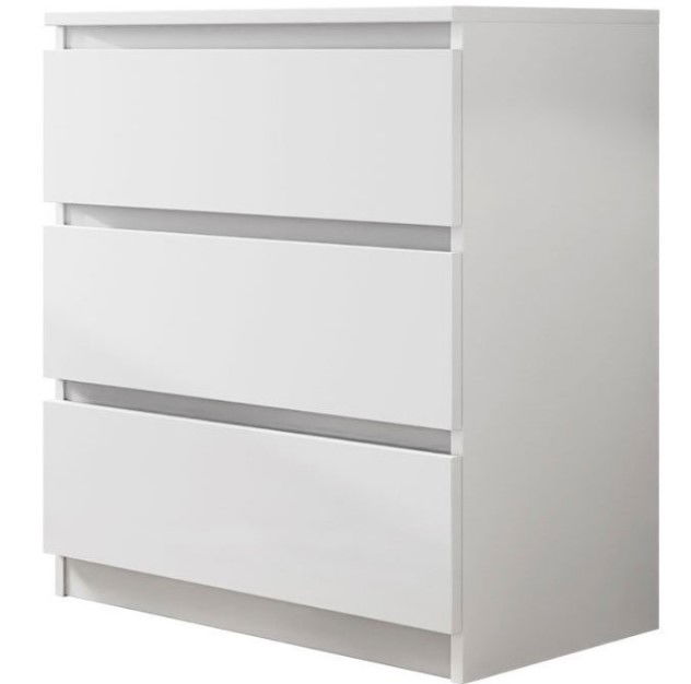 Συρταριέρα Juniper 3S-Leuko Mήκος 70.0 Βάθος 40.0 Ύψος 77.0 162744549