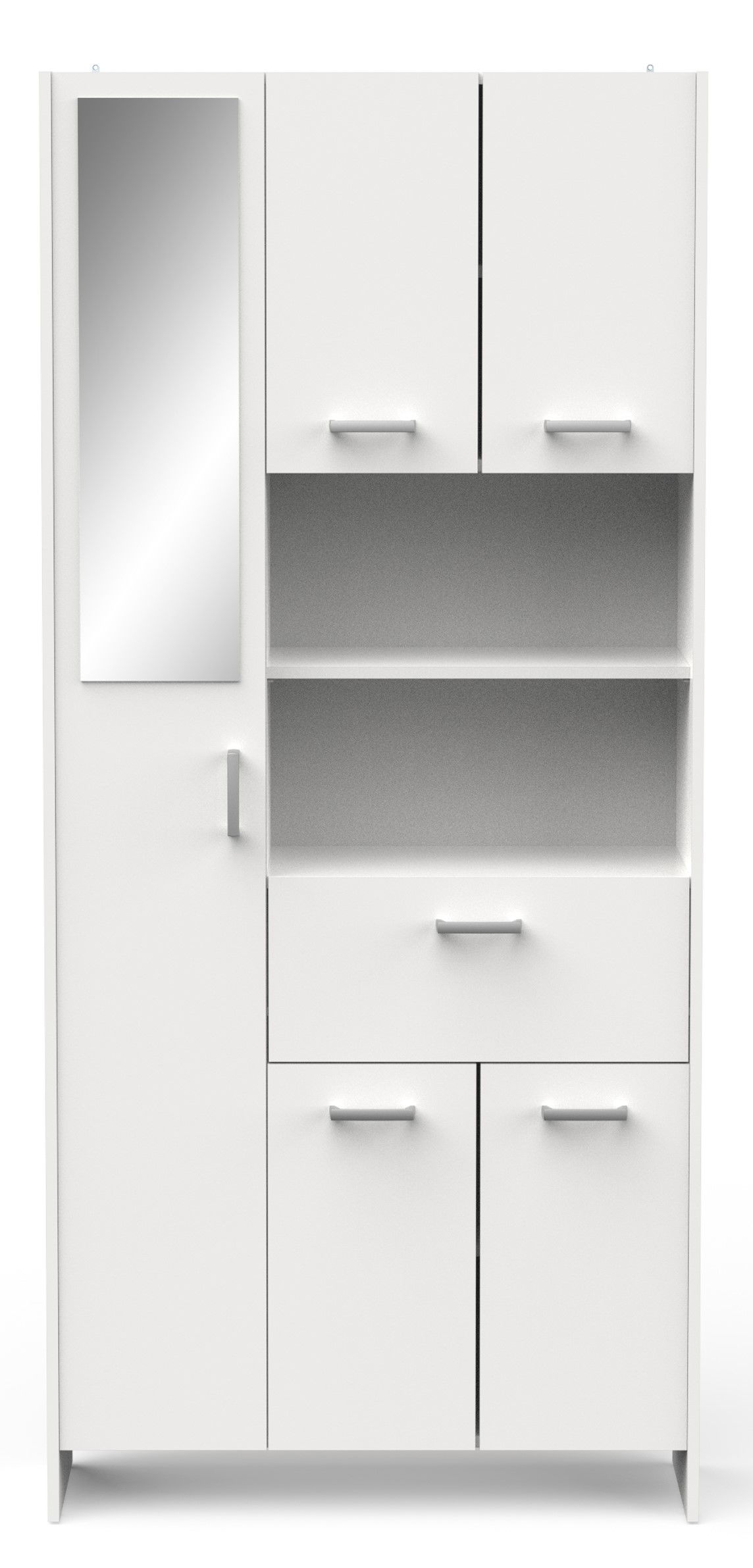 Στήλη μπάνιου Coral τρίφυλλη Mήκος 82.0 Βάθος 33.0 Ύψος 186.0 162766529