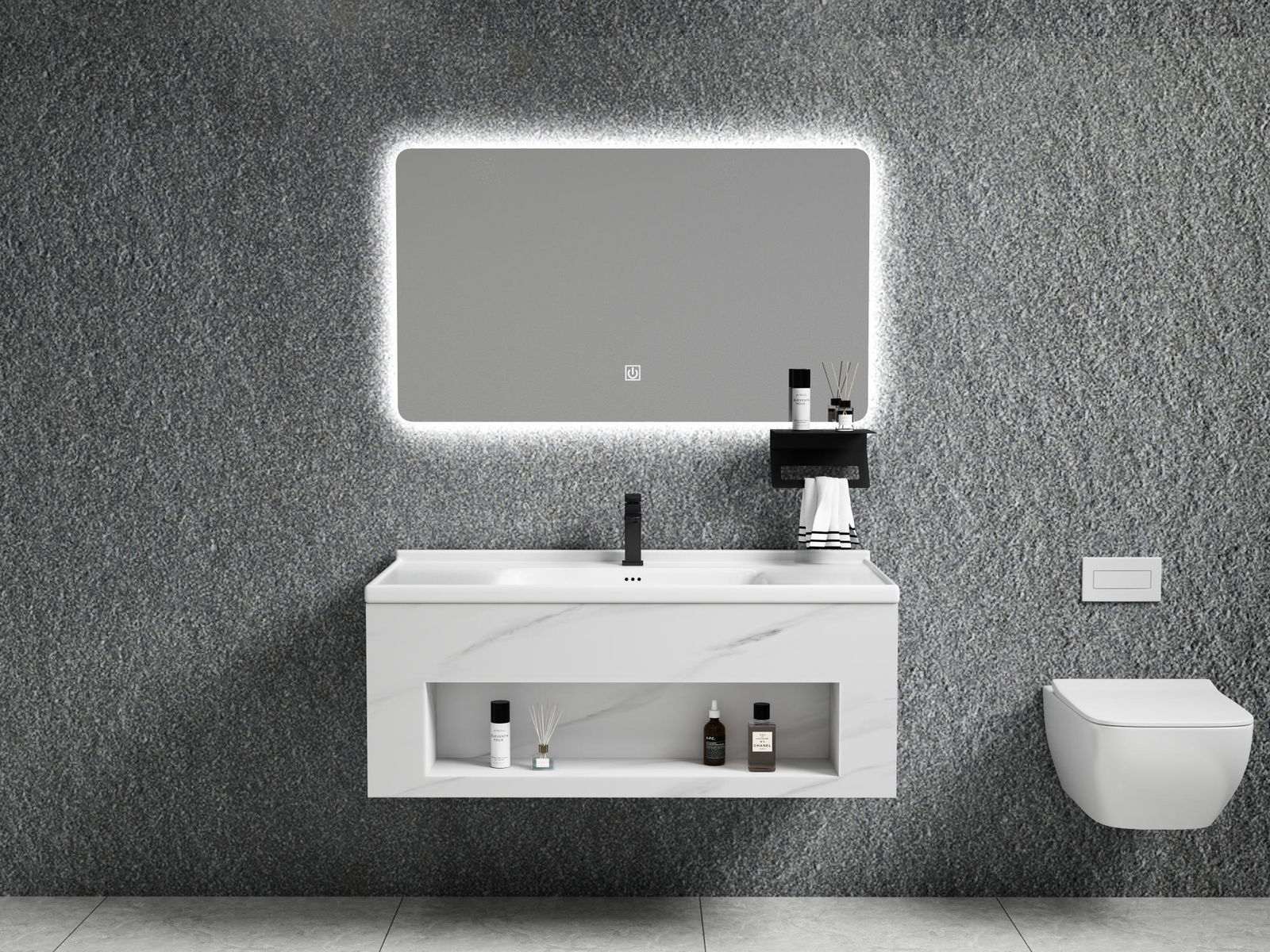 Σετ μπάνιου Lucius-Leuko Marmaro Mήκος  Βάθος  Ύψος  162827559