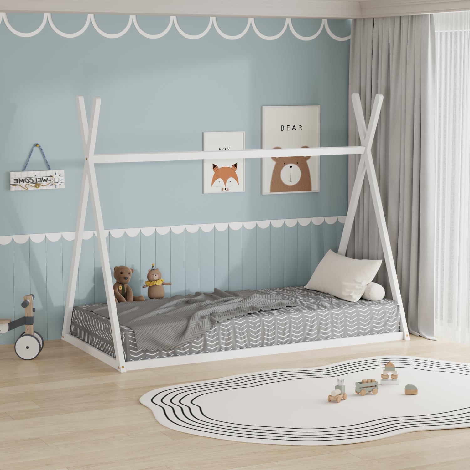 Κρεβάτι παιδικό Pavel-Leuko Mήκος 196.0 Βάθος 100.0 Ύψος 155.5 162842409