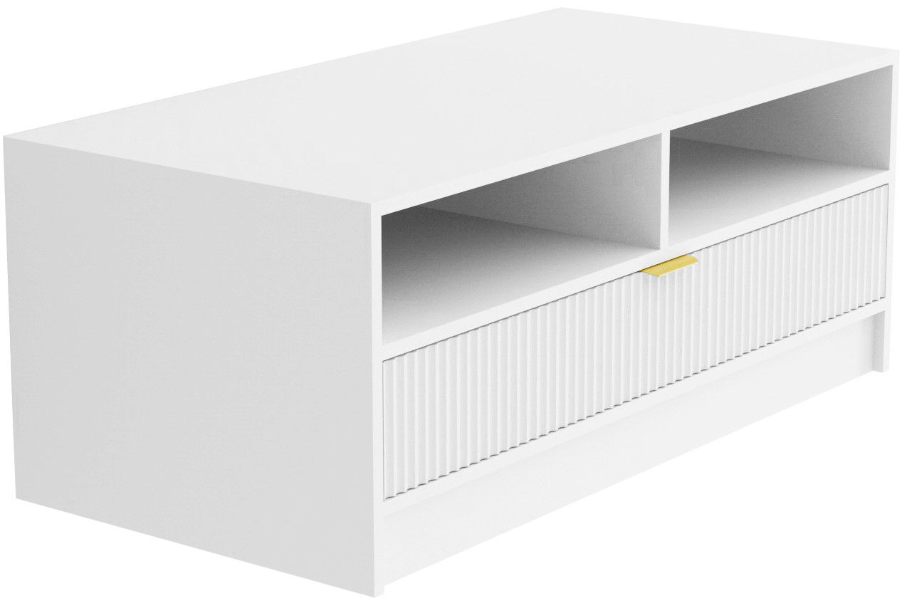 Τραπεζάκι σαλονιού Allegro-Leuko Mήκος 100.0 Βάθος 50.0 Ύψος 40.0 162844159