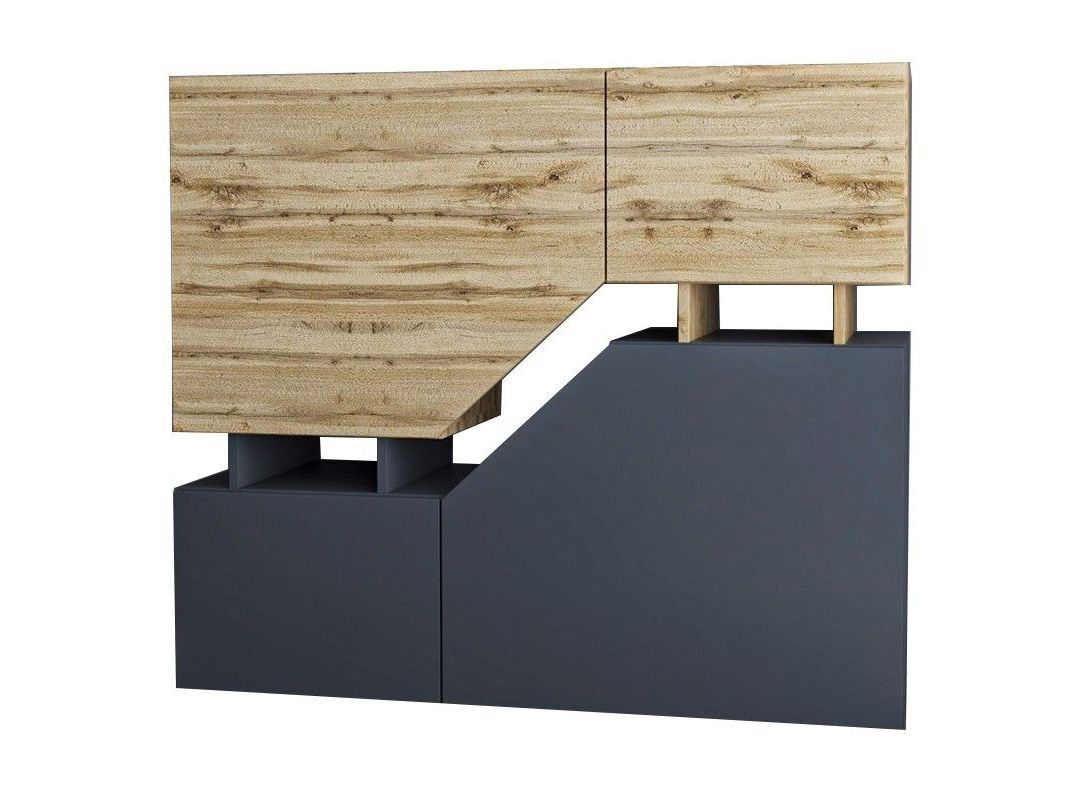 Μπουφές Twilight-Fusiko-Mavro Mήκος 120.0 Βάθος 35.0 Ύψος 100.0 162844349