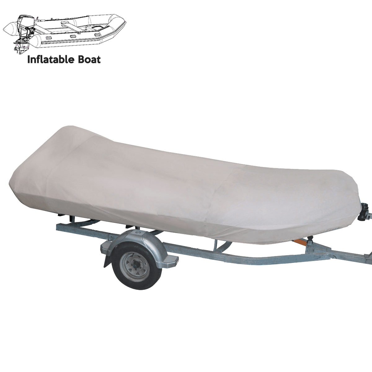 Κάλυμμα Φουσκωτού Oceansouth Για Τέντερ μήκους 2.90m - 3.20m FOUR-13325