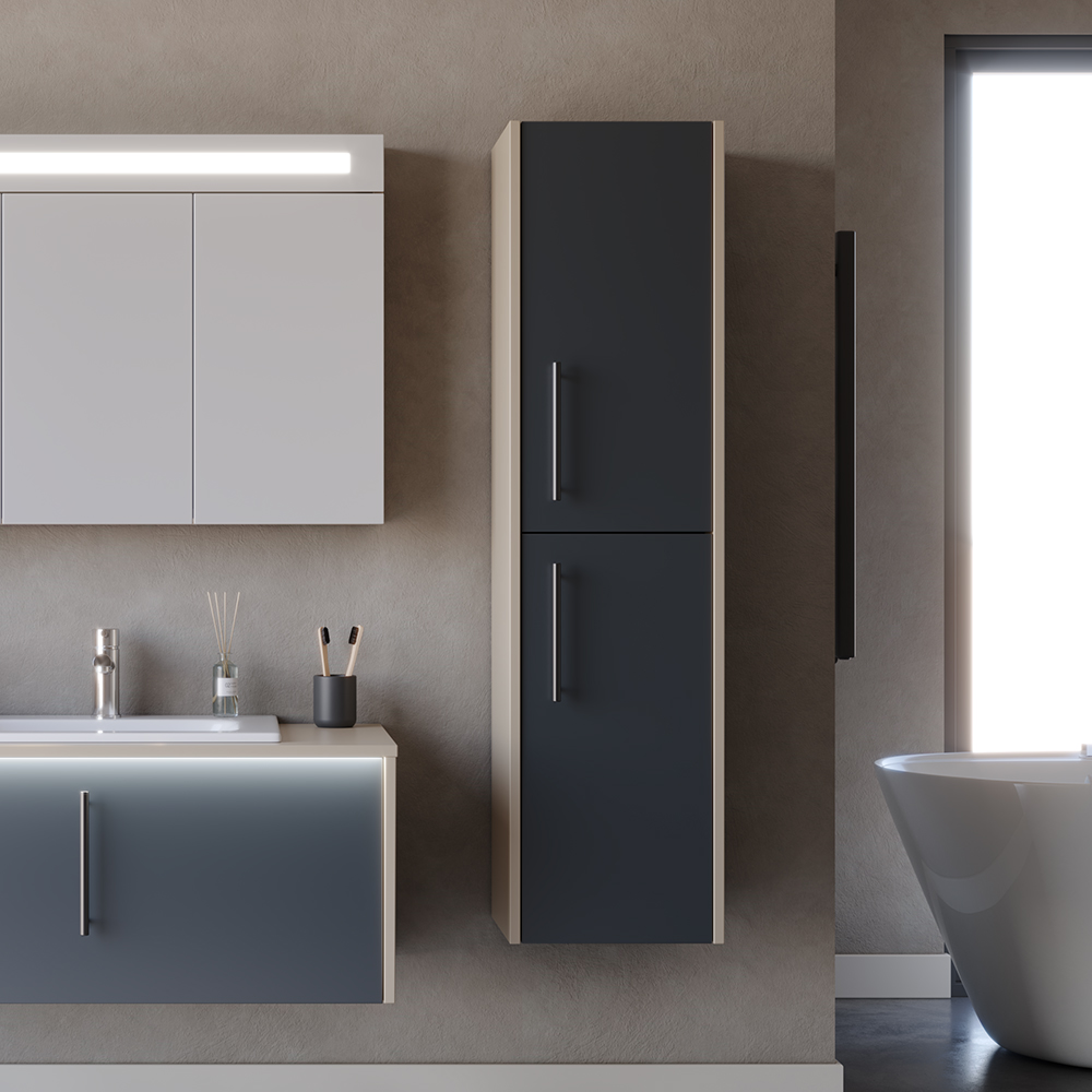 Στήλη INTENSE Ανθρακί MDF 18mm Λάκα 35 3CINT3BSANTM κρεμαστή 3CINT3BSANTM Στήλη INTENSE Ανθρακί MDF 18mm Λάκα 35 3CINT3BSANTM κρεμαστή 3CINT3BSANTM