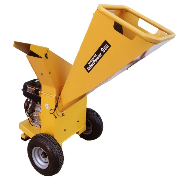 Θρυμματιστής Κλαδιών Interpower 9EG 9HP Βενζίνης 3 Μαχαίρια Σε Δίσκο KIDO-
56/909