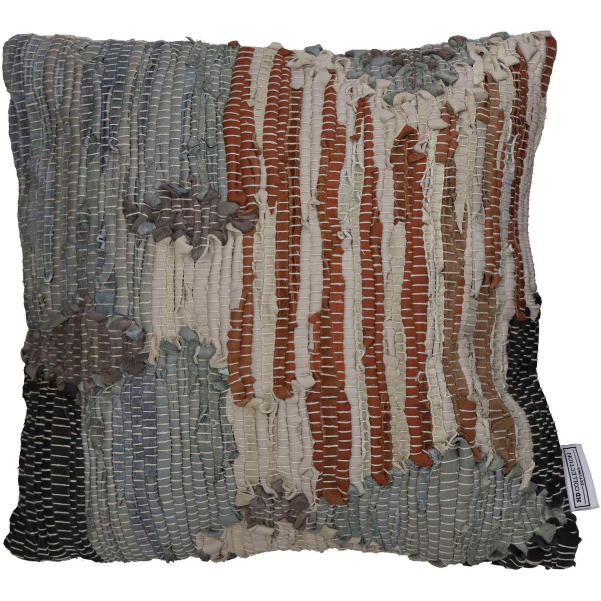 Μαξιλάρι ArteLibre Γκρι Δέρμα 45x45cm Arte-05150555 Μαξιλάρι ArteLibre Γκρι Δέρμα 45x45cm Arte-05150555