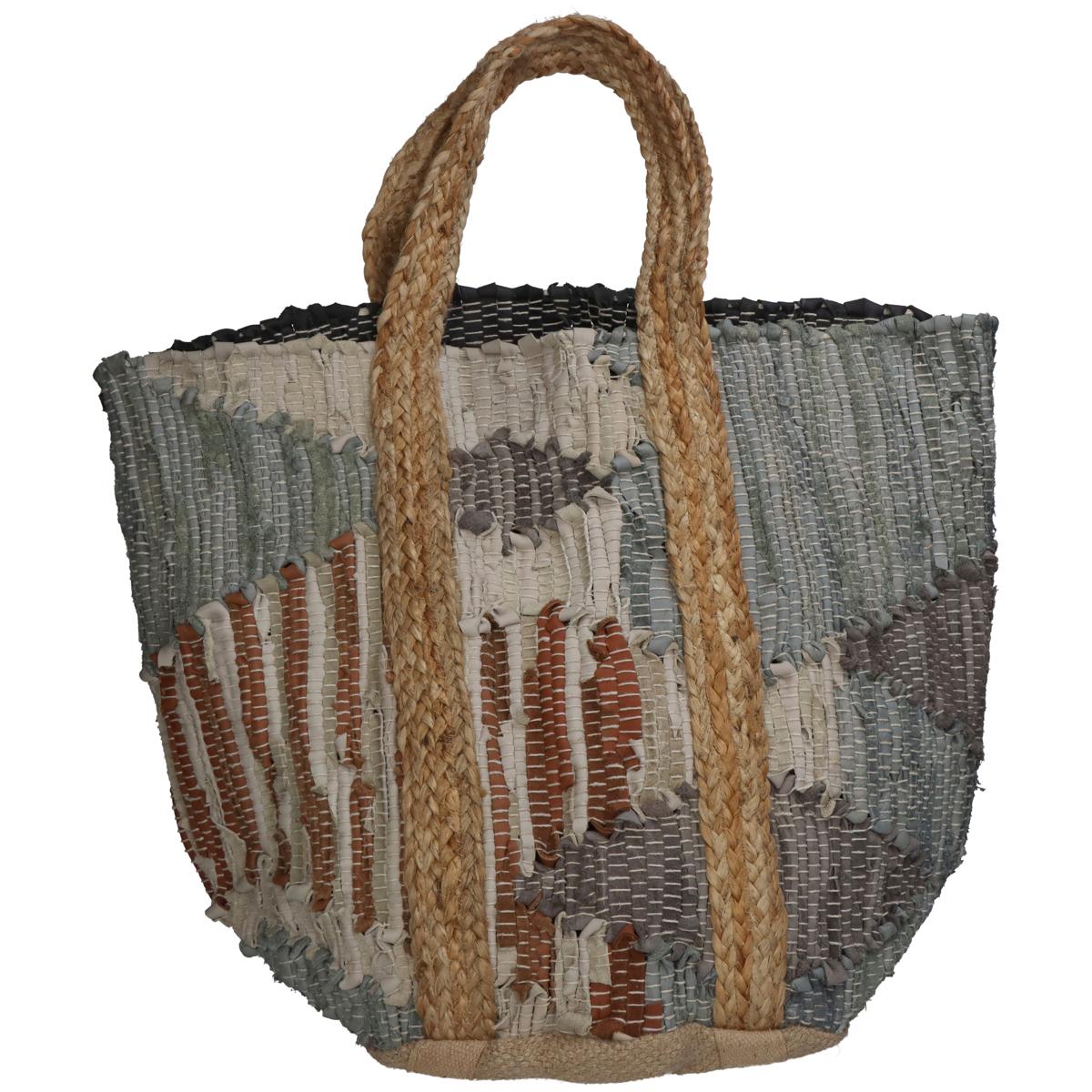 Τσάντα ArteLibre Γκρι Δέρμα 40x60cm Arte-05150558 Τσάντα ArteLibre Γκρι Δέρμα 40x60cm Arte-05150558
