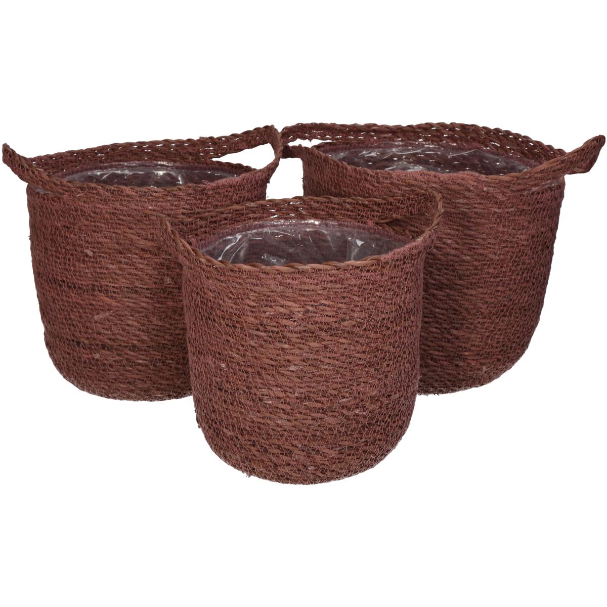 Καλάθι ArteLibre Almond Seagrass 25x25x24cm Σετ 3Τμχ Arte-05150835 Καλάθι ArteLibre Almond Seagrass 25x25x24cm Σετ 3Τμχ Arte-05150835