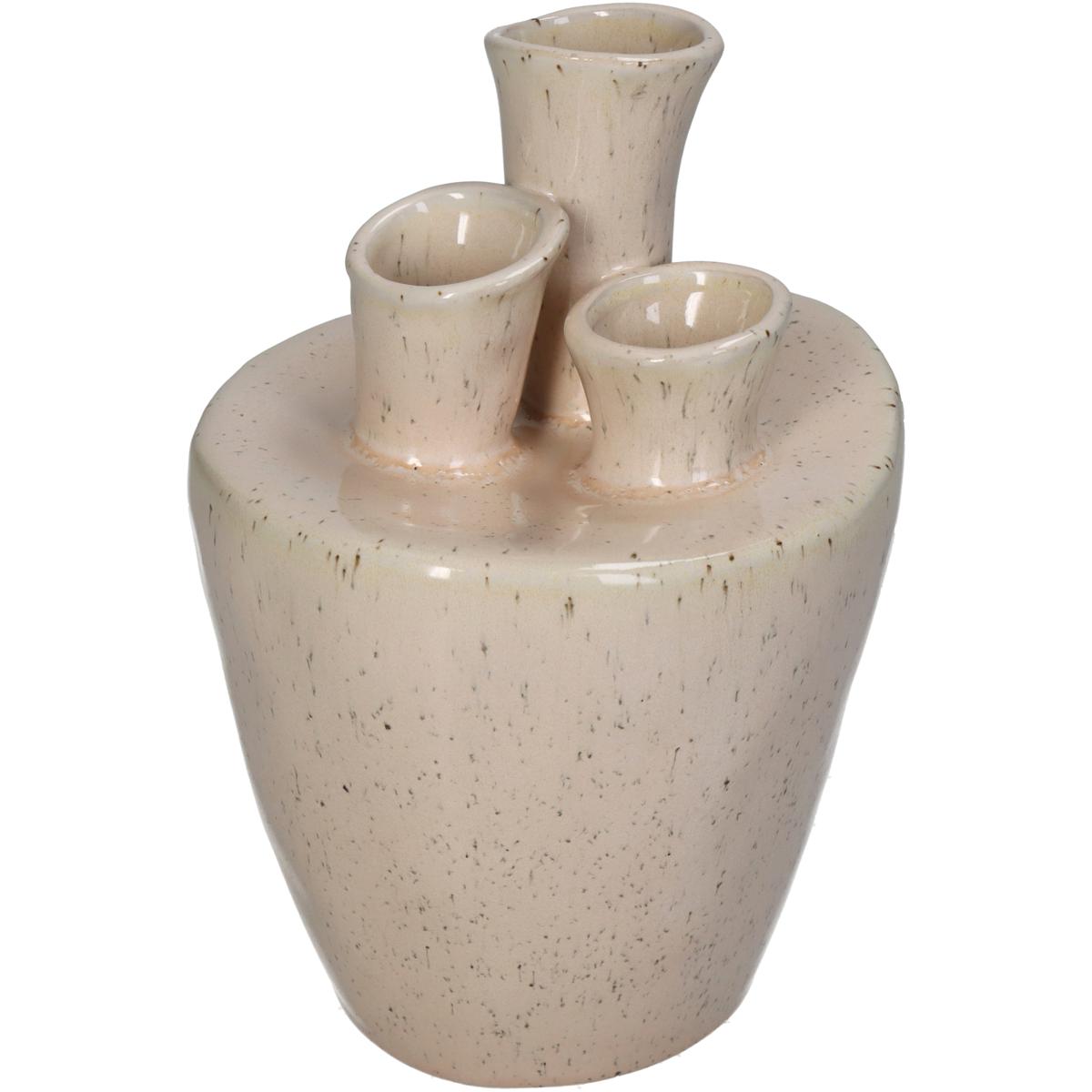 Βάζο ArteLibre Ιβουάρ Πορσελάνη 13.5x13x19cm Arte-05155207 Βάζο ArteLibre Ιβουάρ Πορσελάνη 13.5x13x19cm Arte-05155207