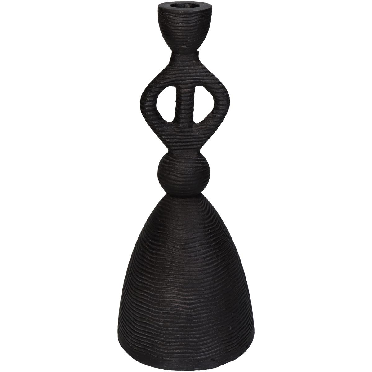 Κηροπήγιο ArteLibre Μαύρο Αλουμίνιο 11.5×11.5x27cm Arte-05155311 Κηροπήγιο ArteLibre Μαύρο Αλουμίνιο 11.5×11.5x27cm Arte-05155311