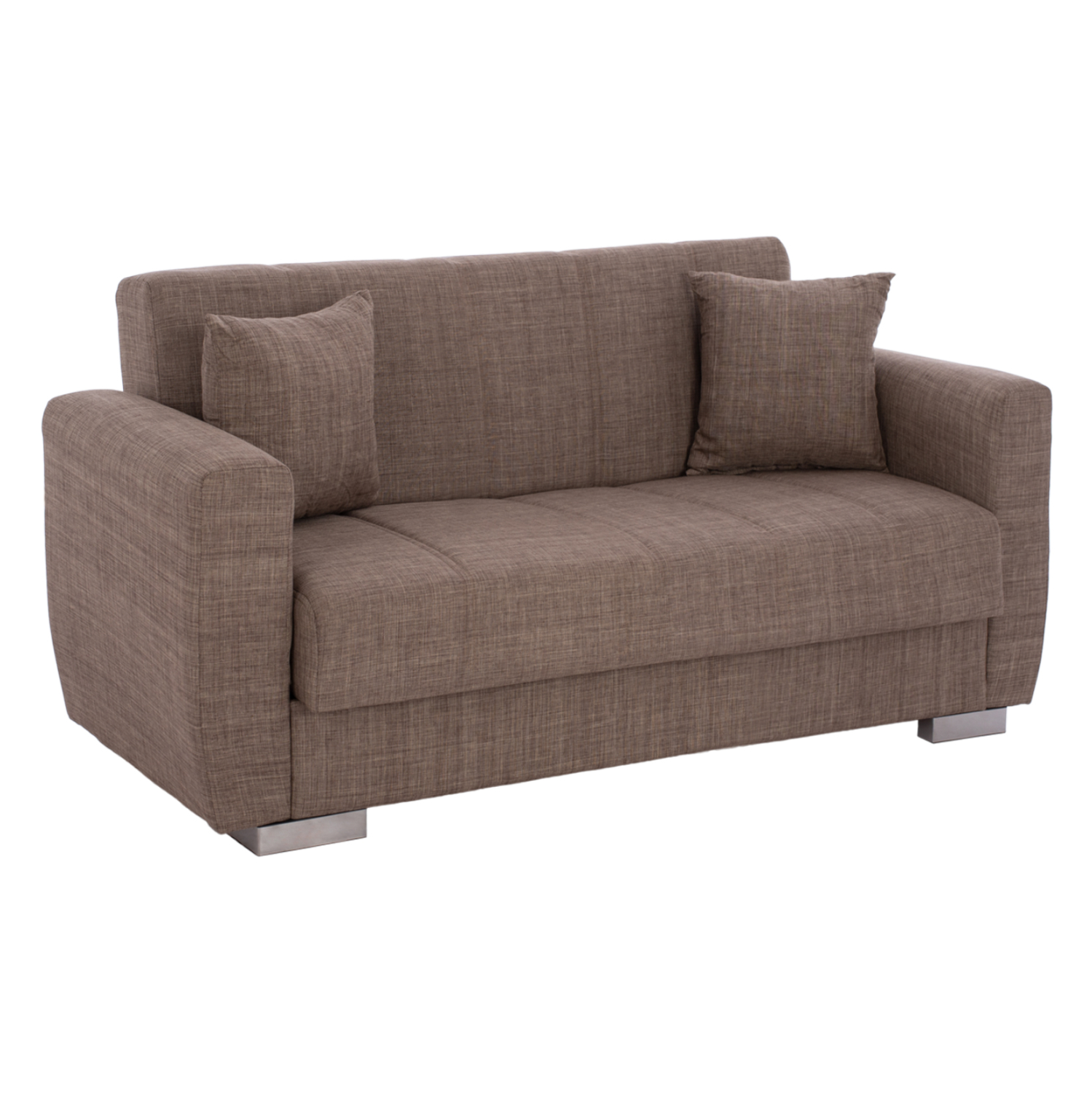 ΚΑΝΑΠΕΣ ΚΡΕΒΑΤΙ POLYA ΔΙΘΕΣΙΟΣ ΚΑΦΕ HM3241.02 153x87x77 εκ.