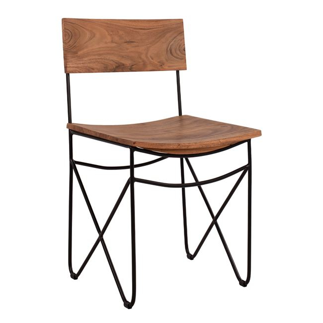 Intrahome ΚΑΡΕΚΛΑ ΑΠΟ ΜΑΣΙΦ ΞΥΛΟ ΑΚΑΚΙΑΣ LILONGWEKUCASABLANCALCASABLANCA_LUMPURERLEY ΜΕΤΑΛΛΟ ΦΥΣΙΚΟ 46x51x84Υεκ..11 intraho-1644733