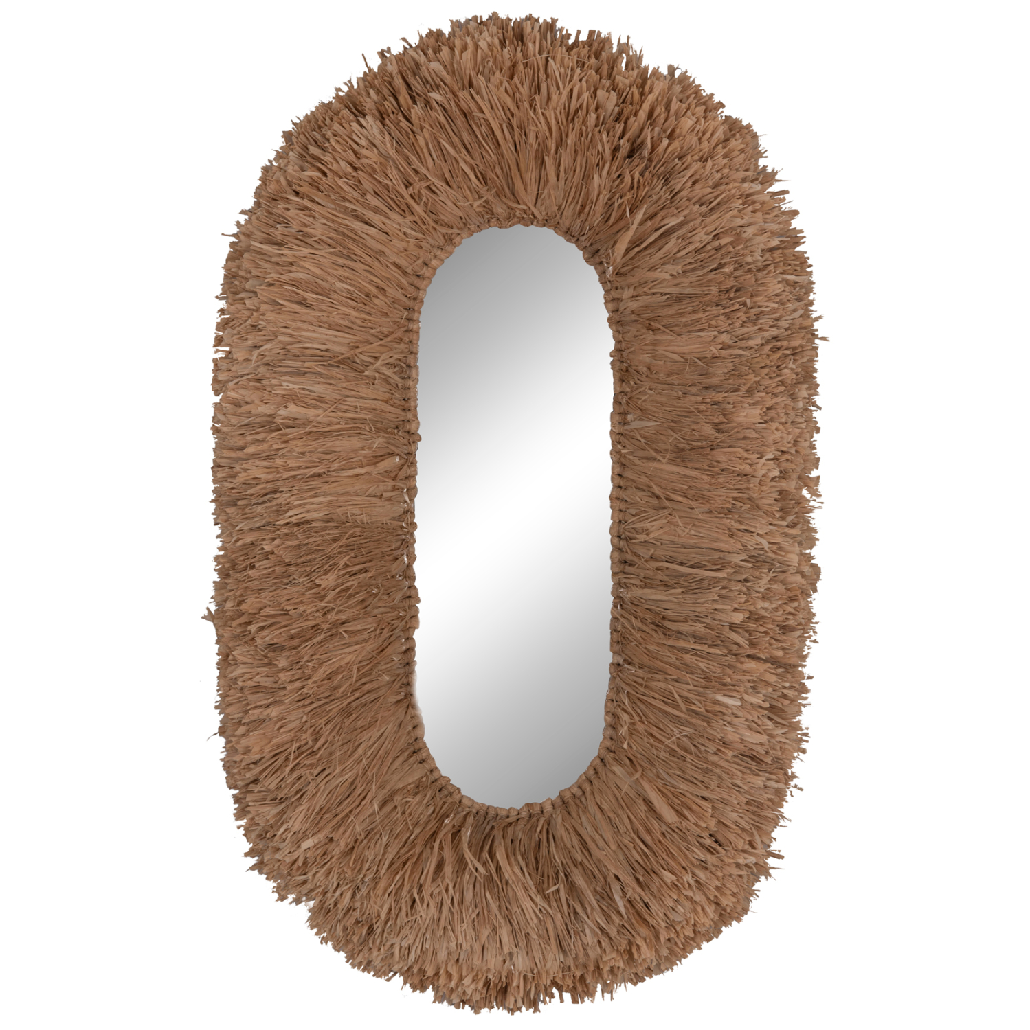 Intrahome ΚΑΘΡΕΠΤΗΣ ΤΟΙΧΟΥ ΟΒΑΛ ΠΛΑΙΣΙΟ ΙΝΕΣ ΣΙΖΑΛ ΣΕ ΧΡΩΜΑ ΦΥΣΙΚΟ 95x60x15(πάχος)εκ. intraho-1622199