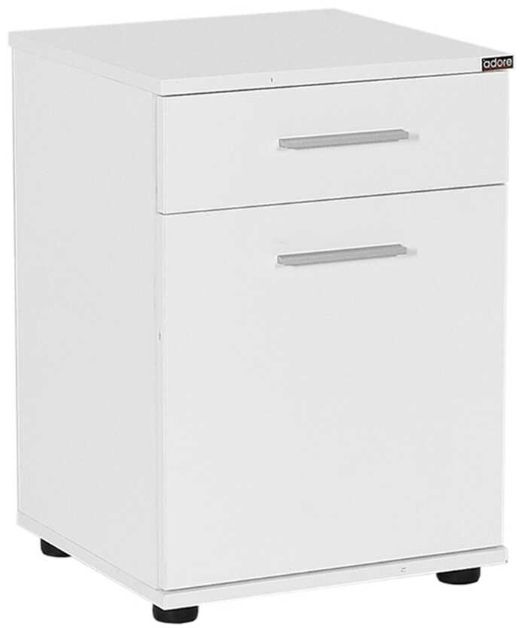 Lh-homefurniture Κομοδίνο Trendline Λευκό 40x57x39cm AD_KMD-511-BB-1 Lh-homefurniture Κομοδίνο Trendline Λευκό 40x57x39cm AD_KMD-511-BB-1