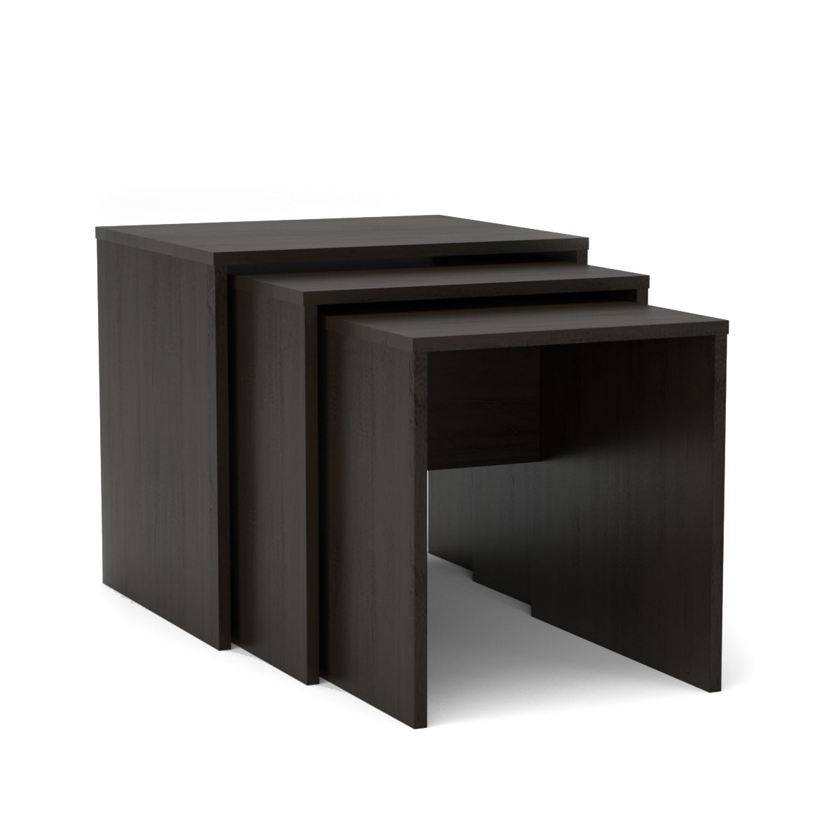 SELENA Ζιγκόν σετ 3 τεμ. τραπεζάκι σαλονιού 52x45x50cm Wenge KO-SELENA3VEGE SELENA Ζιγκόν σετ 3 τεμ. τραπεζάκι σαλονιού 52x45x50cm Wenge KO-SELENA3VEGE