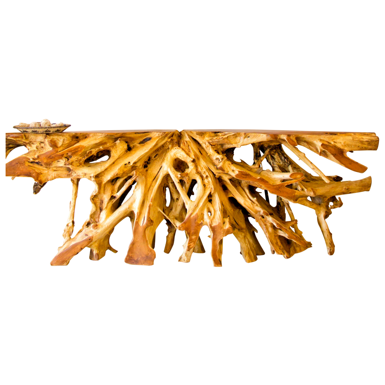 Intrahome ΚΟΝΣΟΛΑ ΑΠΟ ΜΑΣΙΦ ΞΥΛΟ ΤECASABLANCAK ΦΥΣΙΚΟ 150Χ40Χ70Y CASABLANCAMIENS. intraho-1644027