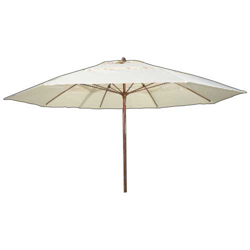 Tesias Ομπρέλα θαλάσσης Επαγγελματική Φ250cm - Εκρού-Tesias  TES-1525