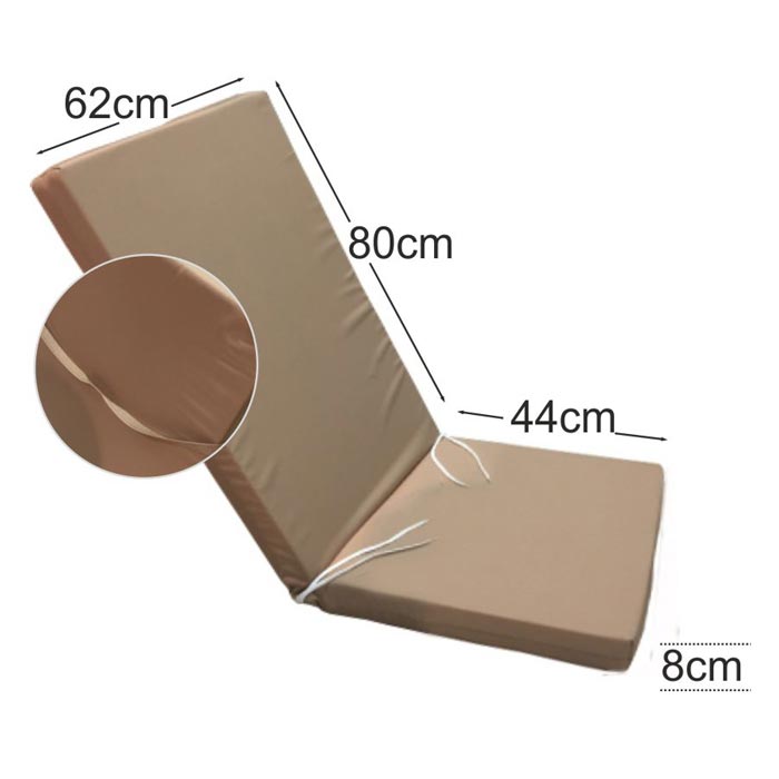Tesias Στρώμα sezlong παραλίας 124x60x8cm μπεζ-Tesias TES-1581 Tesias Στρώμα sezlong παραλίας 124x60x8cm μπεζ-Tesias TES-1581