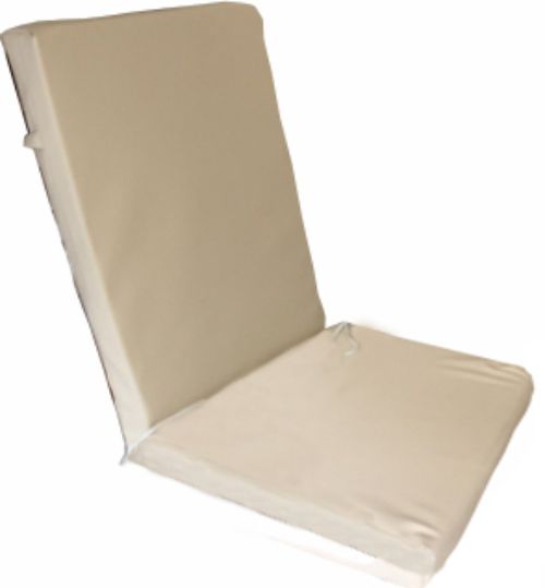 Tesias Στρώμα sezlong 124x60x8cm δερματίνη - ζαχαρί-Tesias  TES-1592