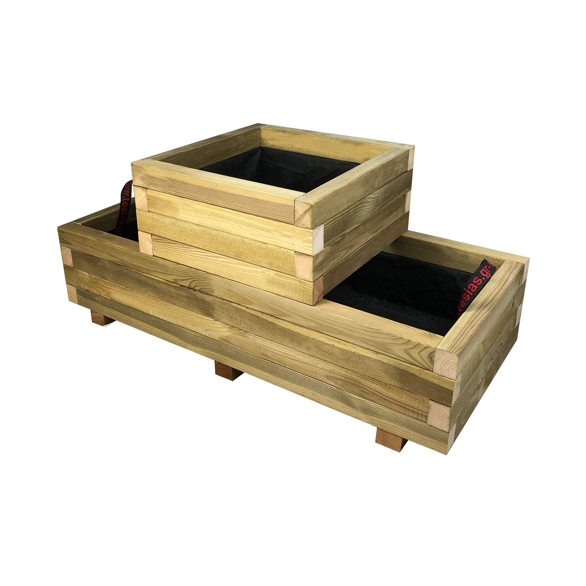Tesias Ζαρντινιέρα δύο επιπέδων Νο1 90x40x40-Tesias  TES-140